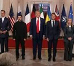 Трамп со Зеленски и европските лидери: разговори за безбедносни гаранции и крај на војната
