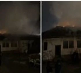 СТАВЕН ПОД КОНТРОЛА ПОЖАРОТ КАЈ СВЕТИ СПАС Нема опасност да се прошири