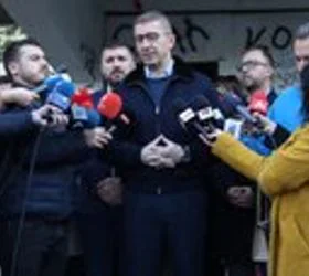 Мицкоски: СДСМ ако најде еден мигрант до пролет, јас трајно ја напуштам политиката