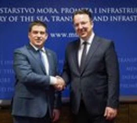 Средба Николоски - Бутковиќ: Соработка во железничкиот транспорт и изнаоѓање соодветно решение на проблемот со транспортерите