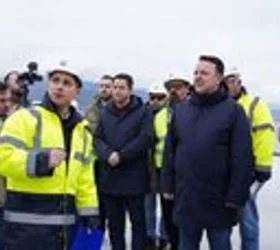 Николоски: Со одлична динамика се гради автопатот Гостивар – Букојчани